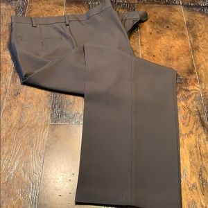 Haggar dark brown dress slacks
